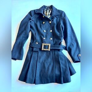 Guess Jeans Military Trench Coat Size Small